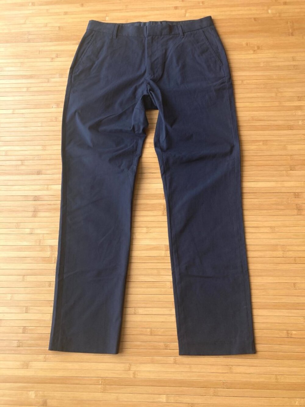 Bonobos Stretch Chino Trousers Pants Slim Fit Mens 34x32 Navy Blue NWT